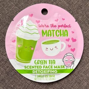 Green Tea Scented Face Mask - Detoxifying